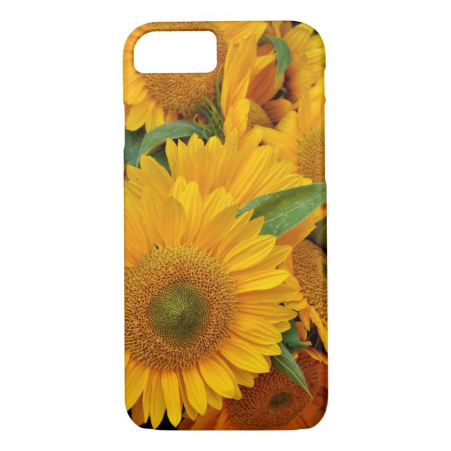 Coques Case-Mate iPhone Conception de tournesol (Dos)
