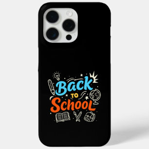 Coque Case-Mate iPhone Conception de typographie colorée pour la rentrée