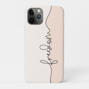 Case-Mate iPhone Case Conception de typographie minimaliste de liberté