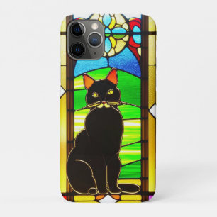Case-Mate iPhone Case Conception de vitrail avec chat