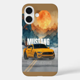 Coque Pour iPhone 16 Conception de voiture Boîtier d'art automobile B