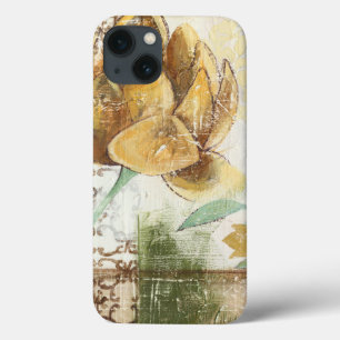 iPhone 13 Coque Conception décorative de fresque avec la fleur de