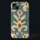 Case-Mate iPhone Case Conception décorative de tissu d'Ikat de Chariklia<br><div class="desc">Un motif abstrait fait par Chariklia Zarris,  il comporte une conception connue sous le nom d'ikat. Cette forme particulière de tissage utilise résistent la teinture,  qui garde le colorant de pénétrer tout les tissu. Ceci crée les motifs intéressants sur un tissu qui semblent extraordinaires sur votre mur !</div>