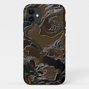 Etui iPhone Case-Mate Conception d'effet camouflage marron