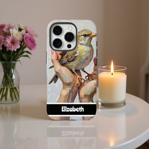 Coque iPhone 16 Pro Conception délicate du Bruant