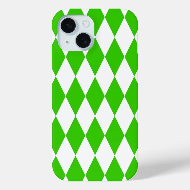 Coques Case-Mate iPhone Conception des carreaux de diamants de l'arlequin  (Verso)