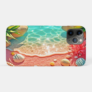 Case-Mate iPhone Case Conception des coquilles de plage baisées au solei