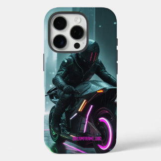 Coque iPhone 16 Pro Conception d'esthétique rétro / Cyberpunk