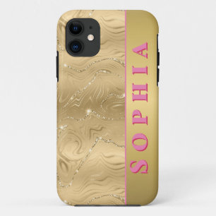 Case-Mate iPhone Case Conception dorée personnalisée pour occasion spéci