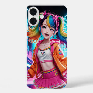 Coque Pour iPhone 16 Plus Conception du boîtier téléphonique de caractère An