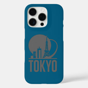 Coque iPhone 16 Pro Conception du cercle Skyline de Tokyo