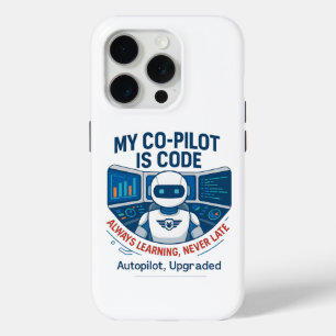 Coque Case-Mate iPhone Conception du code de co-pilote de l'intelligence