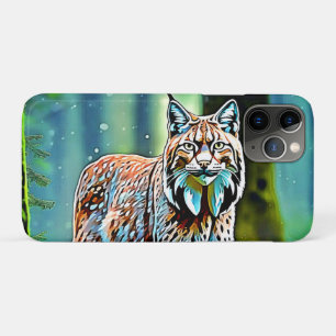 Case-Mate iPhone Case Conception du gazon Lynx Forest
