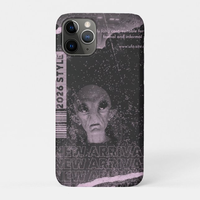 Coques Case-Mate iPhone Conception d'UFO (Dos)