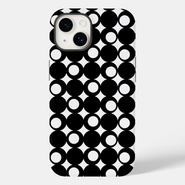 Coques Case-Mate iPhone Conception d'une boule de morue noire @ Emporio Mo (Verso)