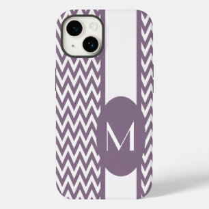 Coques Pour iPhone Conception élégante de Chevron de lavande avec le