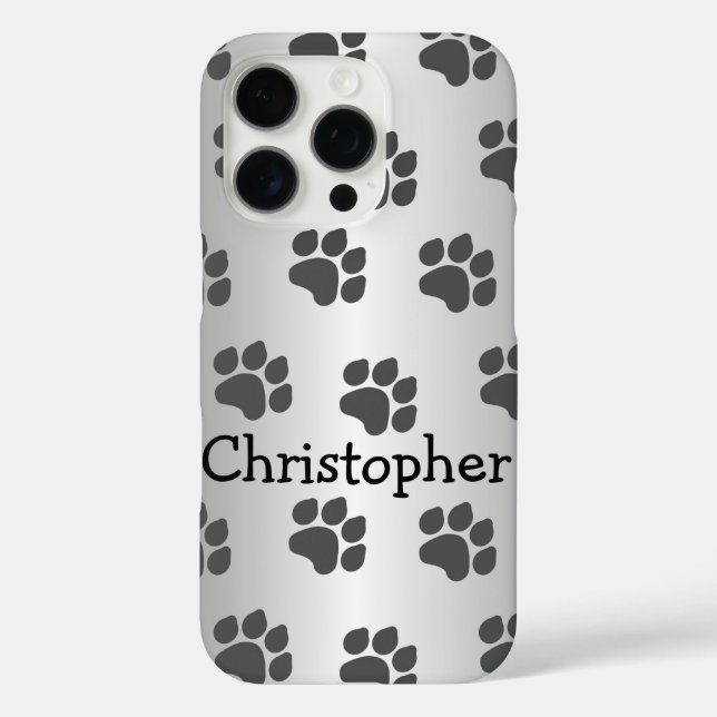 Coques Case-Mate iPhone Conception Empreinte de patte (Verso)