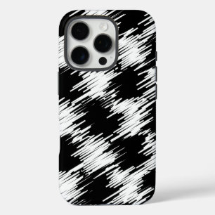 Coque iPhone 16 Pro Conception en noir et blanc