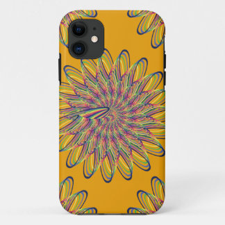 Coque Case-Mate Pour iPhone Conception en spirale de fleur d'arc-en-ciel -