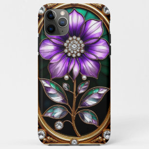 Case-Mate iPhone Case Conception florale dans un cadre doré