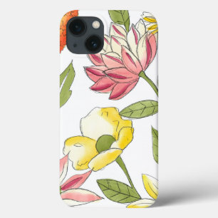 Coques Pour iPhone Conception florale de jardin avec l'arrière - plan