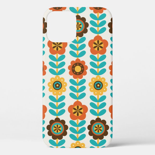 Coques Case-Mate iPhone conception florale transparente. illustrations vin (Verso)