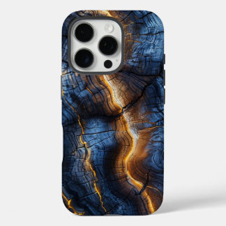 Coque iPhone 16 Pro Conception graphique du bois