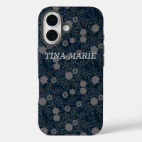 Conception graphique personnalisée en noir et gris