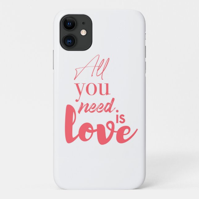 Coques Case-Mate iPhone Conception graphique urbaine rouge "Tout ce dont v (Dos)