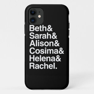 Coque Case-Mate iPhone Conception helvetica orpheline du noir