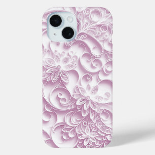 Coque Case-Mate iPhone Conception marguerite en papier rose