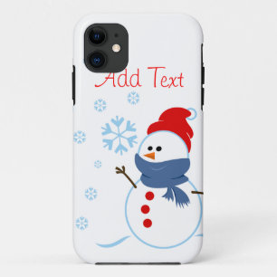 Coques Pour iPhone Conception mignonne de bonhomme de neige