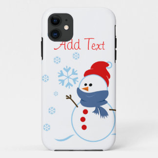 Coques Pour iPhone Conception mignonne de bonhomme de neige