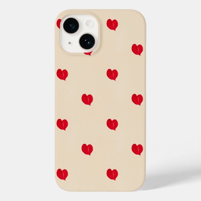 Coques Case-Mate iPhone Conception mini-coeur (Verso)