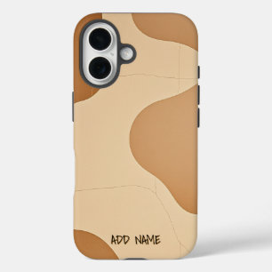 Coque Pour iPhone 16 Conception minimaliste Abstraite et terrestre