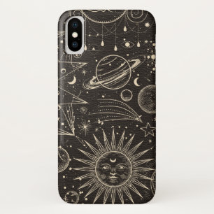 Case-Mate iPhone Case Conception mystique d'or et de soleil et de lune
