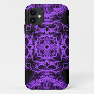 Coques Pour iPhone Conception noire et pourpre gothique