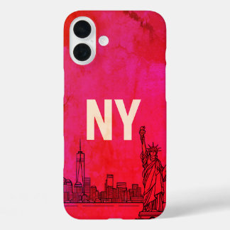 Coque Pour iPhone 16 Plus Conception NY Core