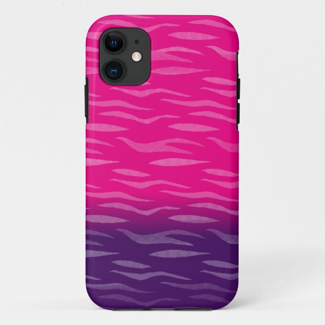Coques Case-Mate iPhone Conception personnalisée rose et violet (Dos)