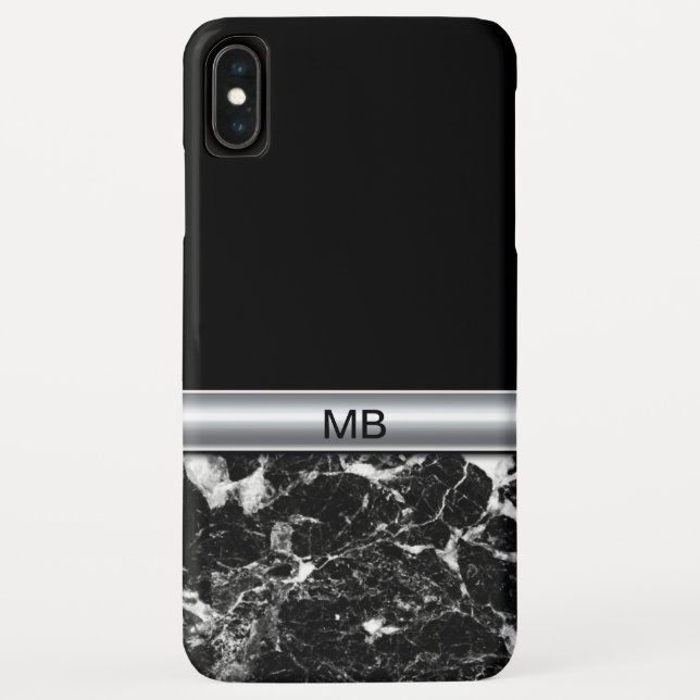 Coques Case-Mate iPhone Conception professionnelle du monogramme des (Dos)
