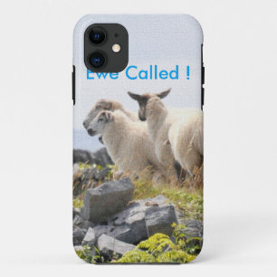 Coque iPhone 11 Conception risquée - Moutons dans un champ