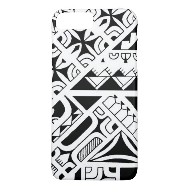 Coques Case-Mate iPhone Conception tribale de tatouage dans des styles (Dos)