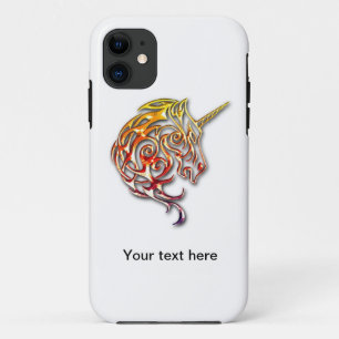 Coque Case-Mate Pour iPhone Conception tribale d'or rouge de couverture