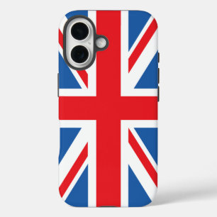 Coque Pour iPhone 16 Conception Union Jack/Drapeau