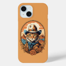 Conception vintage de chats Cowboy