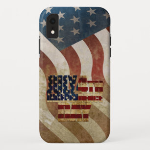 Case-Mate iPhone Case Conception vintage de la fête d'indépendance du 4