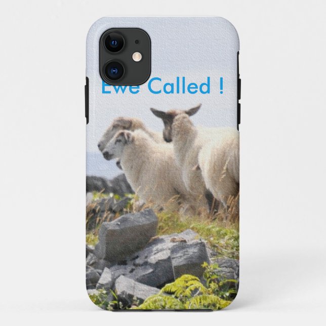 Coques Case-Mate iPhone Conceptions originales - Moutons dans un champ (Dos)