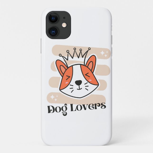 Coques Case-Mate iPhone Conceptions Parfaites pour les Amoureux de Chiens  (Dos)