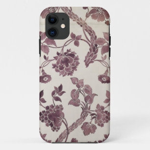 Coque iPhone 11 Concevez pour une damassé en soie, 1752 (crayon e