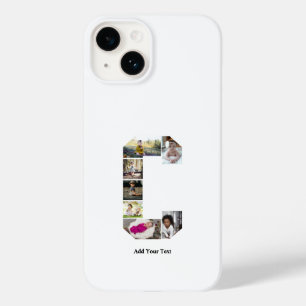 Coque Case-Mate iPhone Concevez votre propre lettre C Photo Collage